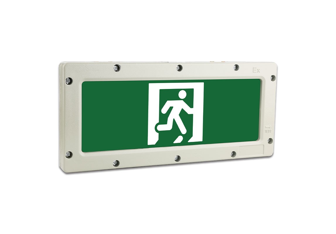 隔爆型-單面疏散標志燈  |  ZS-BLJC-1OEⅠ1W-J711  |  壁掛/吊掛